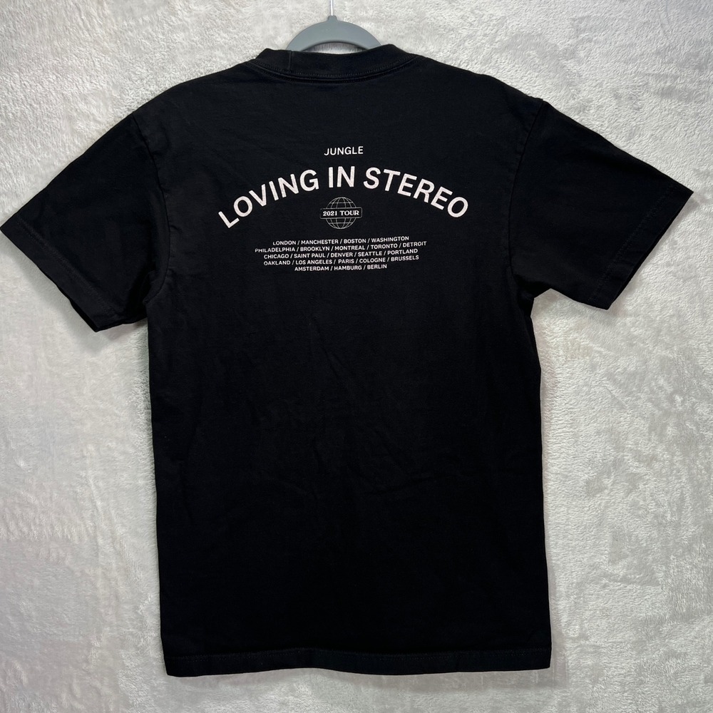 Jungle Loving‎ In Stereo 2021 Tour T-Shirt Black Medium Concert Band Tee Limited - Picture 3 of 7